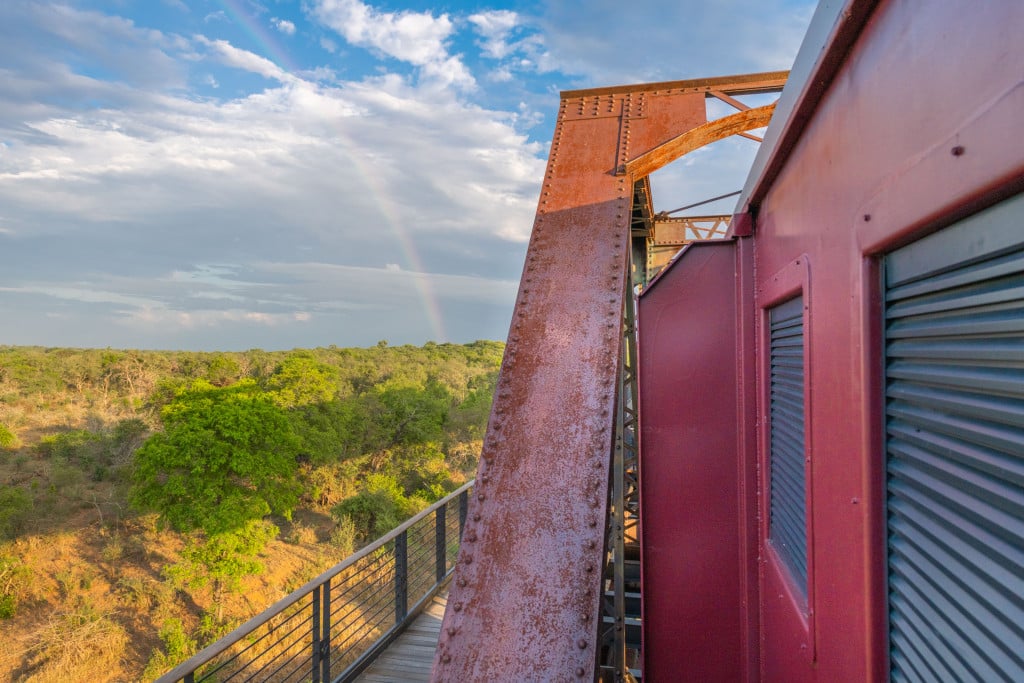 Kruger Shalati Train on the Bridge13